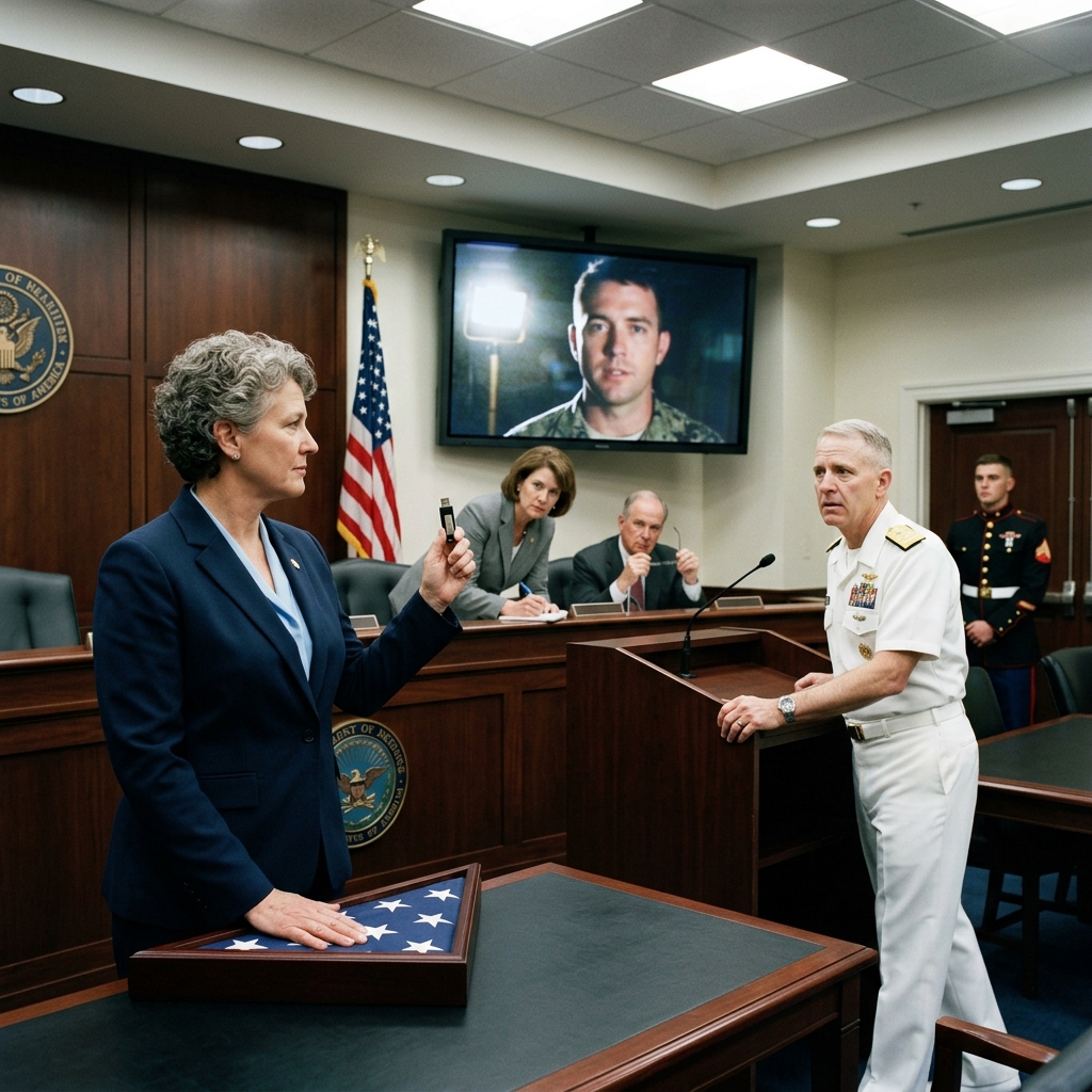 They Called Me a TRAITOR for Exposing a $2B Fraud — Then I Played My DEAD Husband’s VIDEO in Front of the Admiral