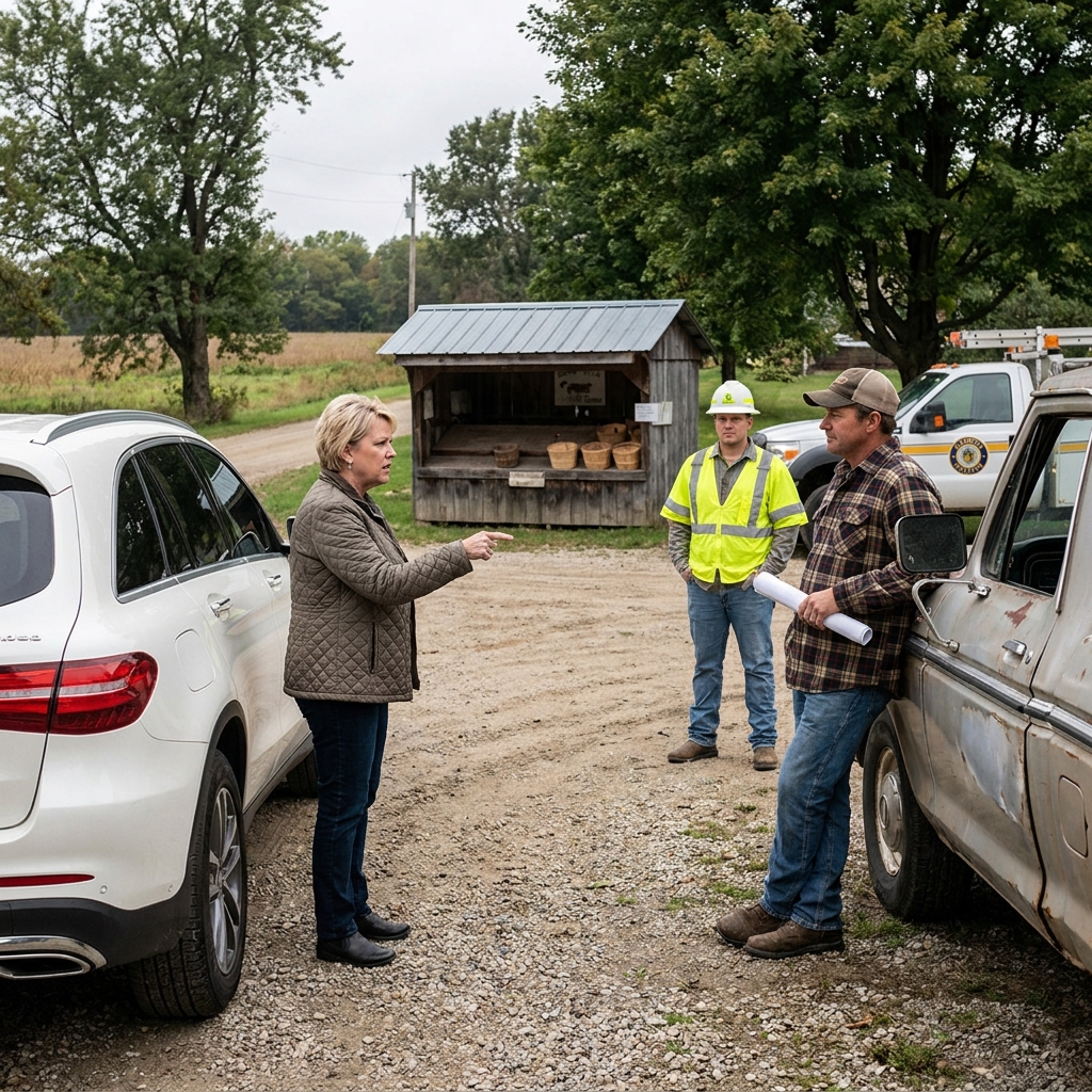 HOA President Tried to Bulldoze My 43 Rows of Apple Trees — Then Found Out I Owned the Bank Lien on Her Pool