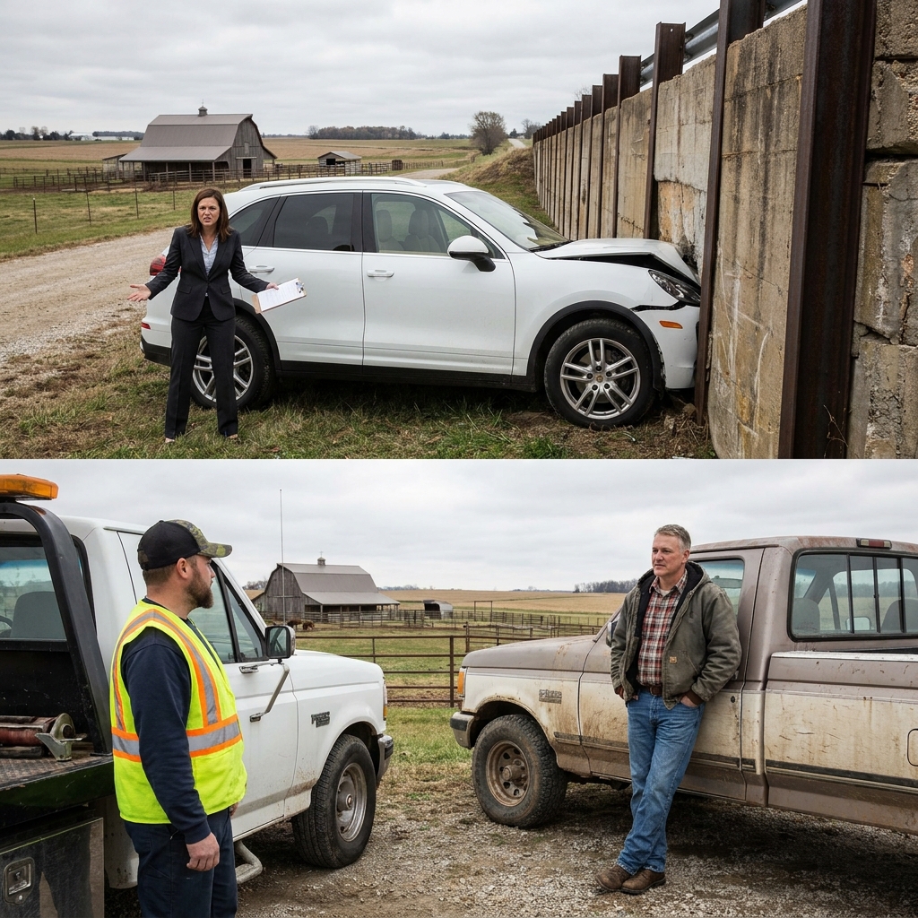 47 Times She Trespassed on My Grandfather’s Road — So I Built a 12-Foot Steel Wall