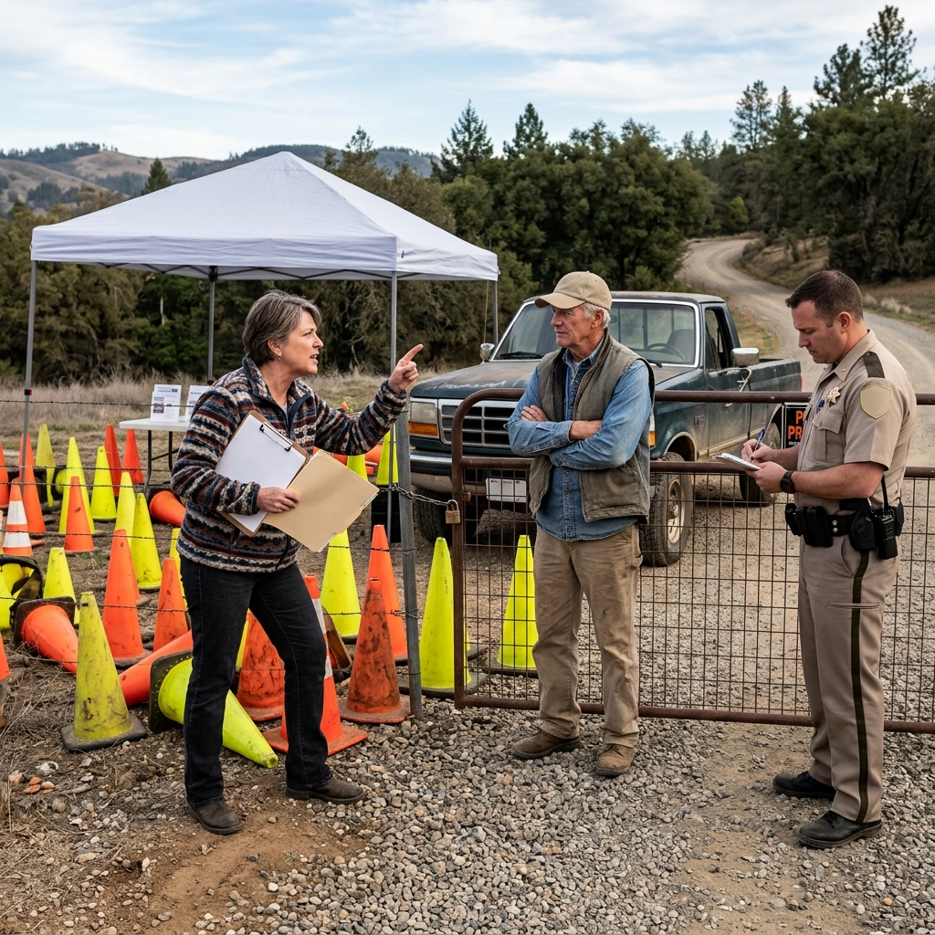 HOA Karen Forged County Papers to Bring 150 Realtors to My Ranch — So I Let the Sheriff Read Her Fake Email