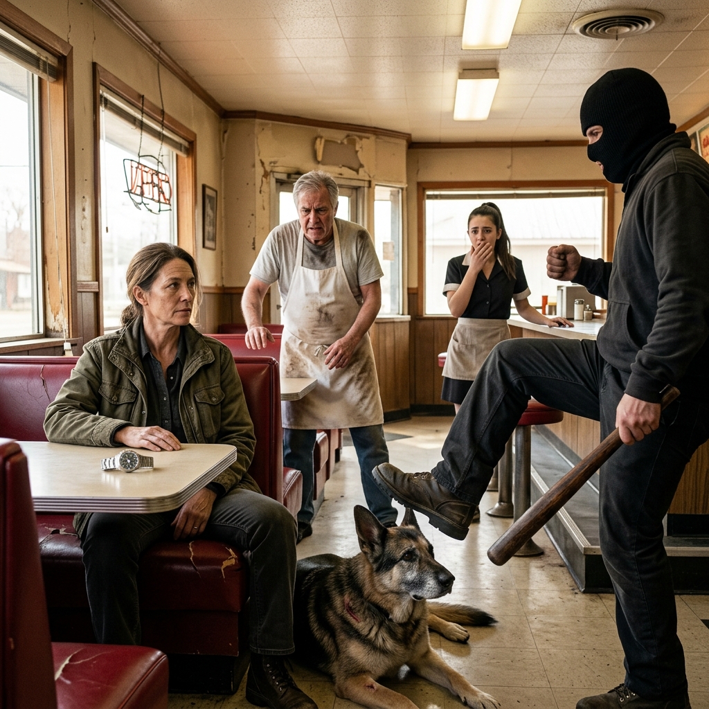 They kicked my dog, laughed at the “scared old lady,” and put a shotgun to a teenage girl’s head. I set my watch on the table and started counting to four.