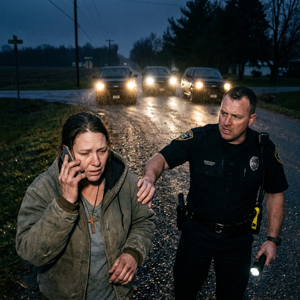 The arrogant officer dumped the thirty-four-year-old nurse’s medical bag on the hood. She picked up her phone without raising her voice.