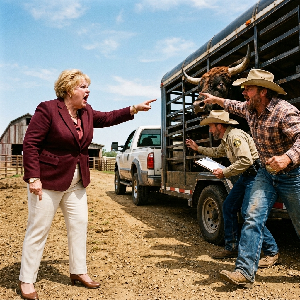 HOA Karen Towed My Trailer With a $250K Bull Inside — Then the Brand Inspector Showed Up and She Lost Her Escalade, Her Presidency, and Her Freedom
