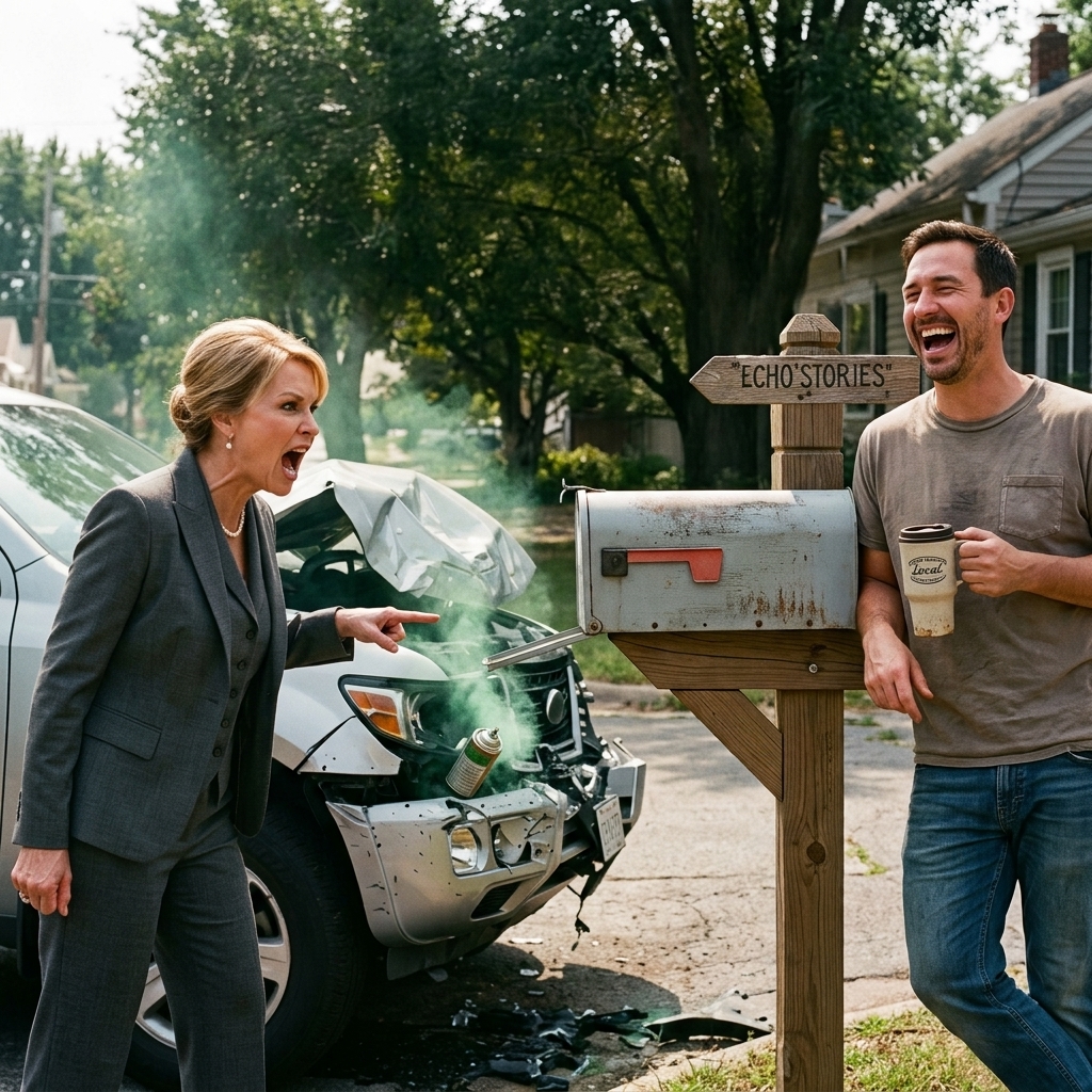 HOA Backed Over My Mailbox Every Monday — Then One Morning Her Lexus Met 4 Feet of Reinforced Steel