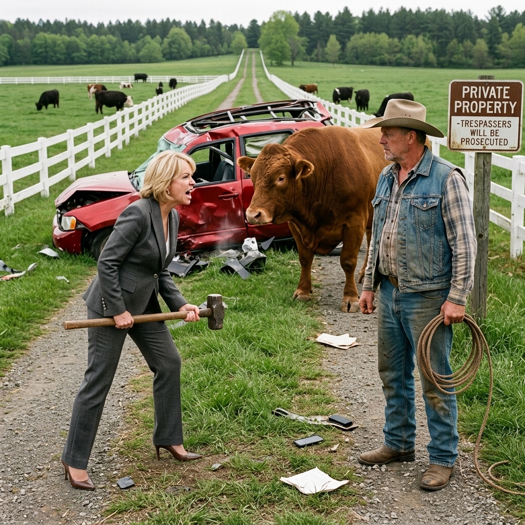HOA President Cut My Chains with Bolt Cutters at 3 AM — Then a 2,000 lb Bull Ninja Found Her