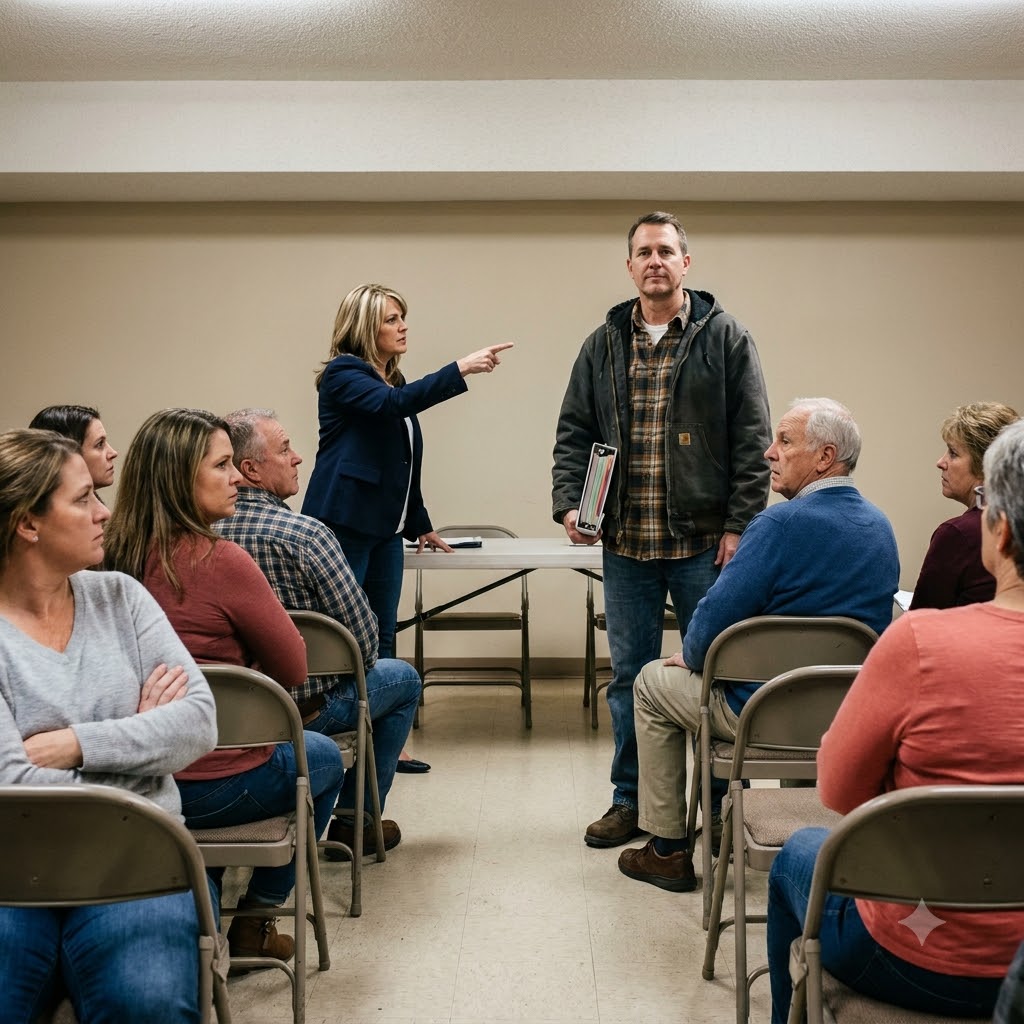 The HOA president blockaded the only road to my property and told 87 families I was a hostile outsider trying to extort them.