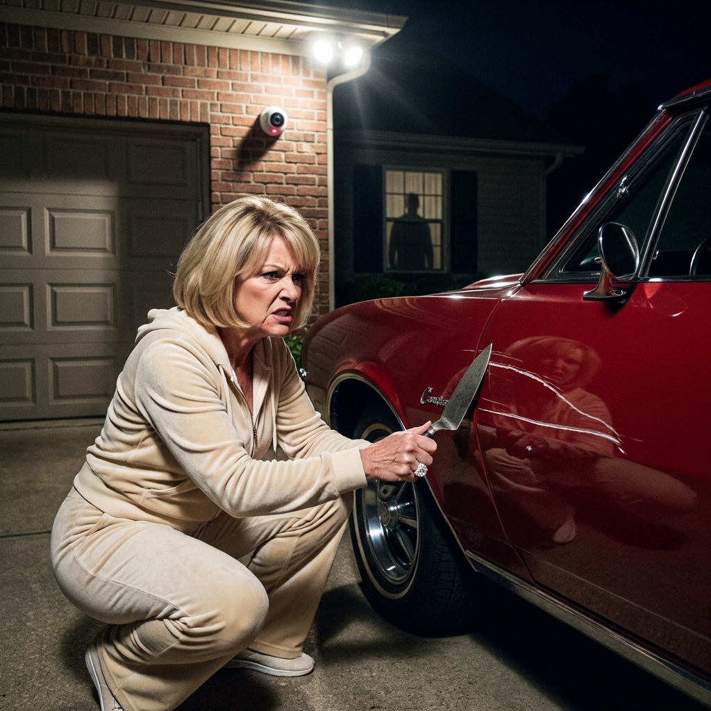 HOA Karen Took a Knife to My $40,000 Camaro — Then Watched Her Pristine White Mercedes Get Towed Away