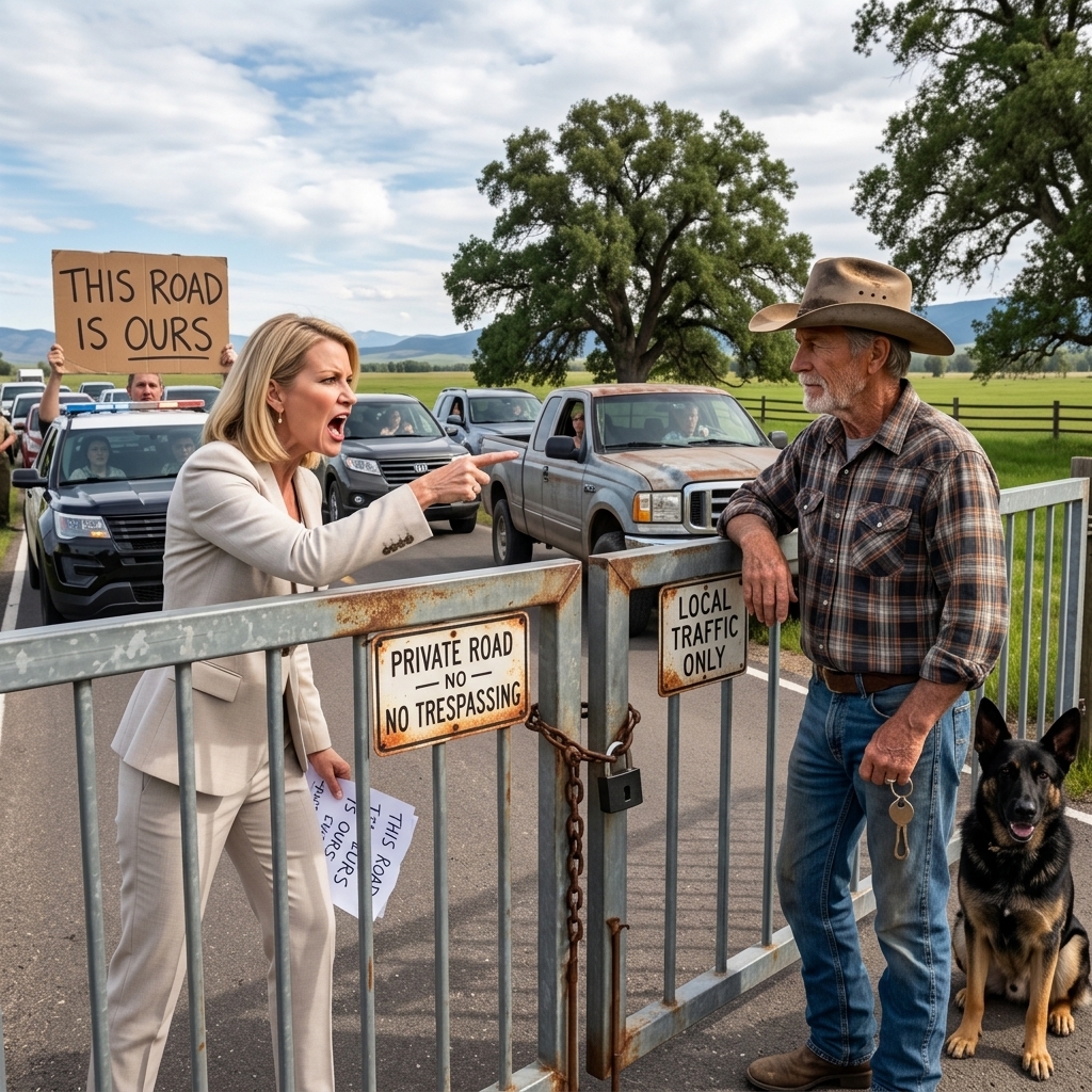 HOA Karen Spent $200K Paving a Road on My Ranch — Then Handed Me the One Document That Proved She Owned Nothing
