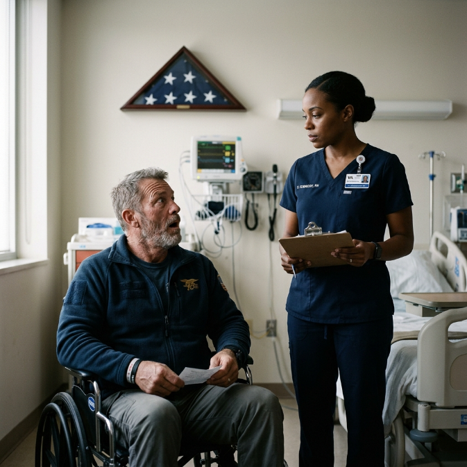 The Quiet Nurse at Ridgeline Hospital Had a Secret Past as an Air Force Combat Controller—and a Single Word Spoken in an Emergency Changed Everything Between Her and a Bitter Former Navy SEAL
