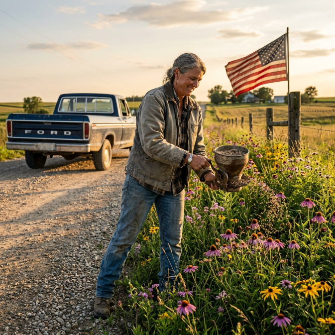 The Forgotten Harvest: How One Woman’s Wildflower Ditches Saved an Entire Valley’s Honeybees