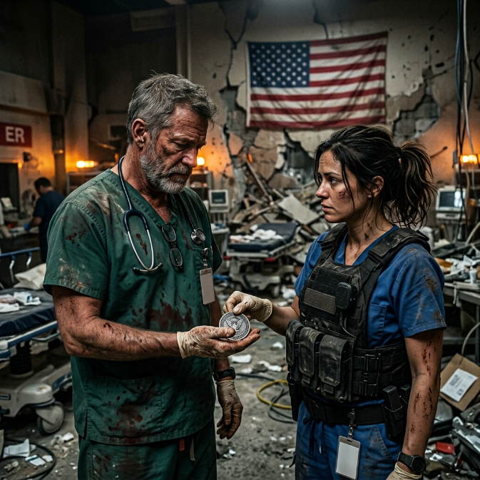 The Ghost in the Trauma Ward: A Combat Nurse, a Hospital Siege, and the Shadows of Service