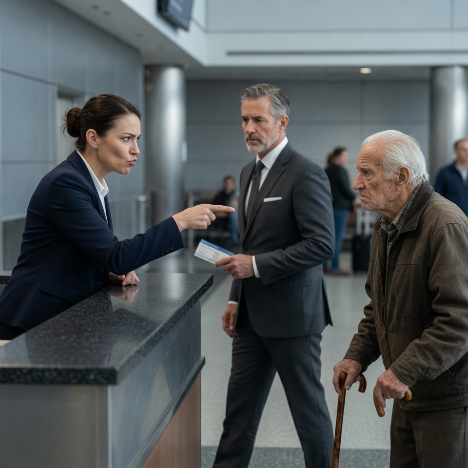 A gate agent dismissed my valid boarding pass in front of the whole terminal. She didn’t know who was watching from the crowd.