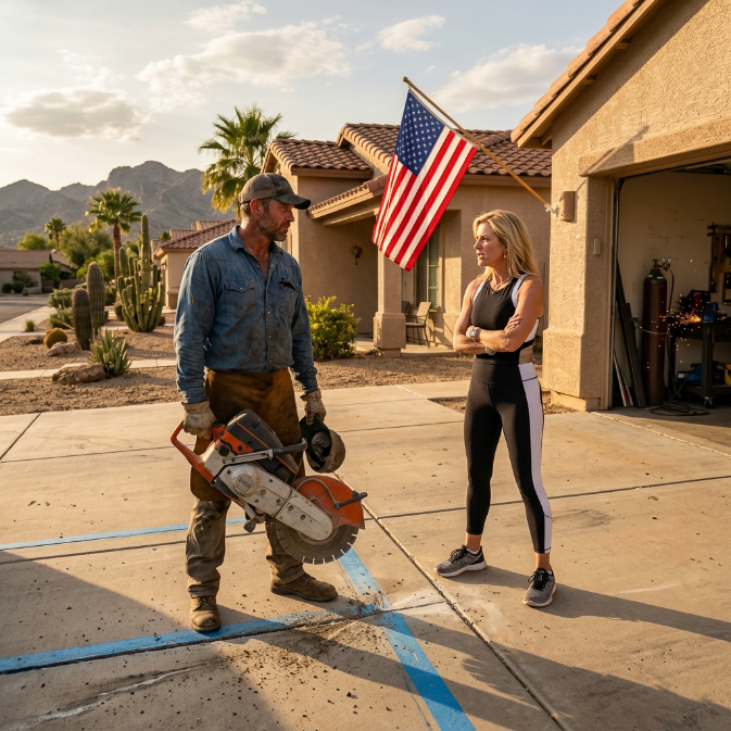The Scars in the Concrete: How a Scottsdale Welder Defended His Property from a Corrupt HOA