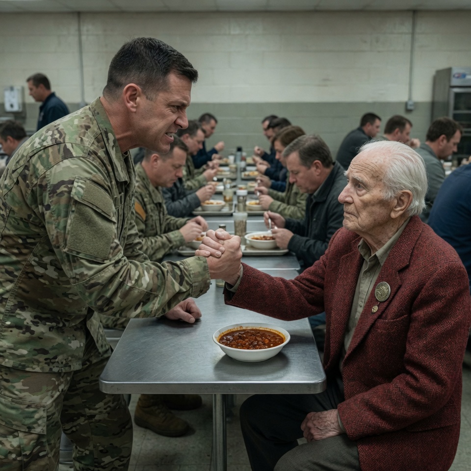 I was 87 when a Navy SEAL grabbed my arm to throw me out of the Coronado mess hall. I kept my hand over my tarnished pin.