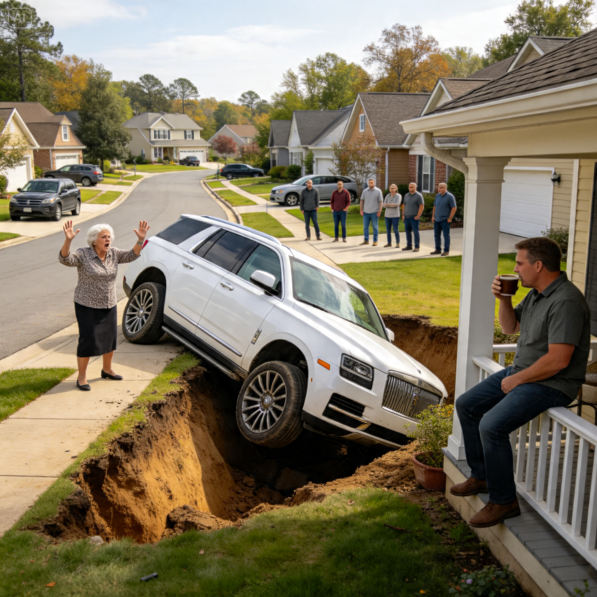 HOA KAREN ASKED ‘OR WHAT?’, BUT THREE WEEKS LATER HIS $80,000 TRUCK WAS BURIED IN MY YARD, SO I…