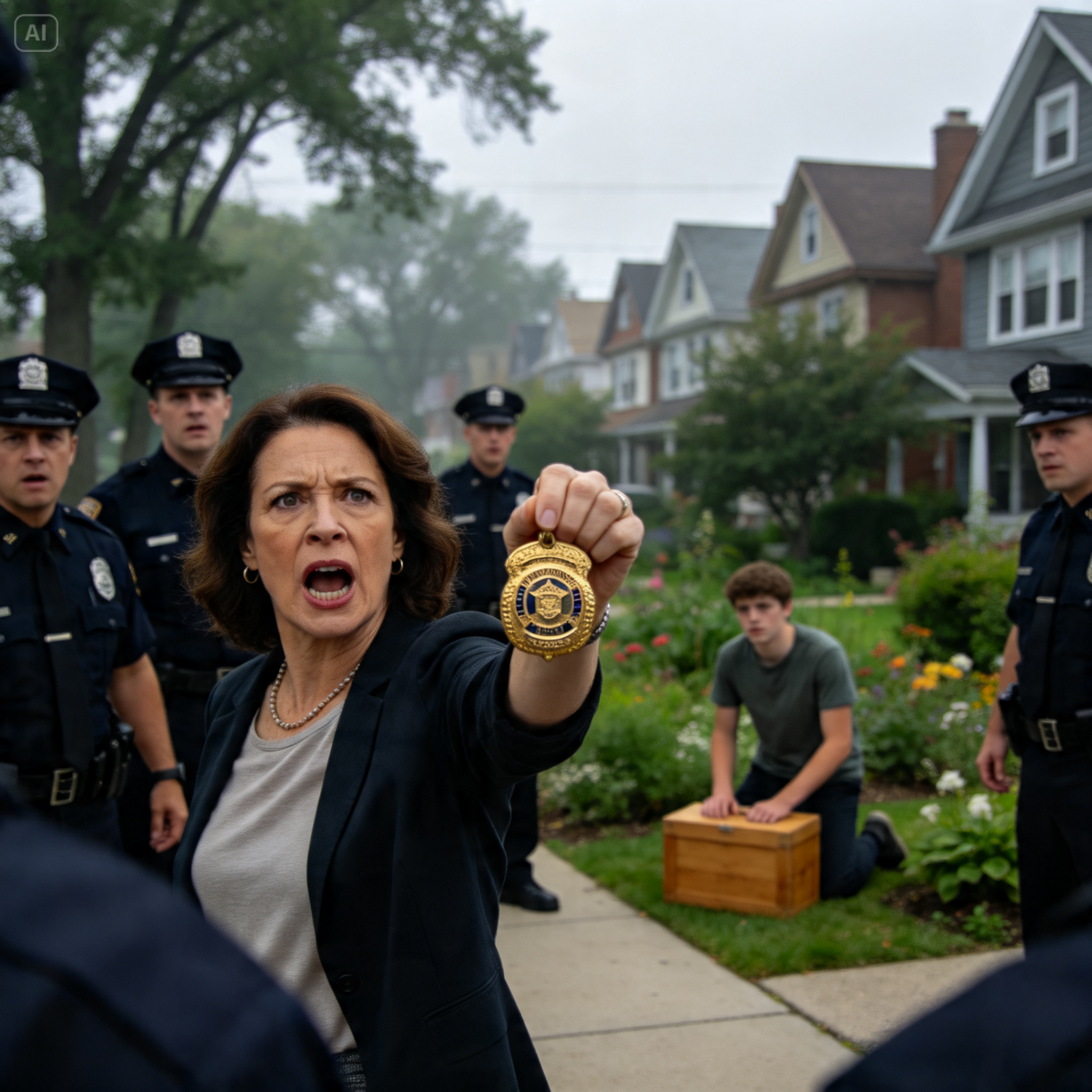 HOA KAREN CALLED THE COPS ON MY SON DURING HIS BROTHER’S BURIAL, BUT SHE DIDN’T KNOW I’M THE ATTORNEY GENERAL…