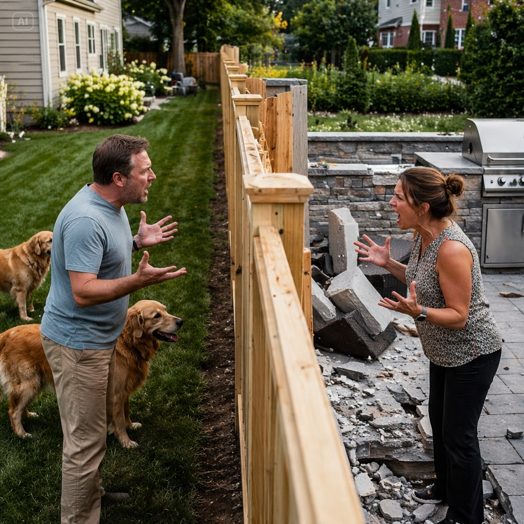 HOA KAREN BUILT A $30,000 PATIO ON MY LAND WHILE I WAS GONE, BUT NOT SURPRISE, A JUDGE ORDERED EVERY INCH DESTROYED!