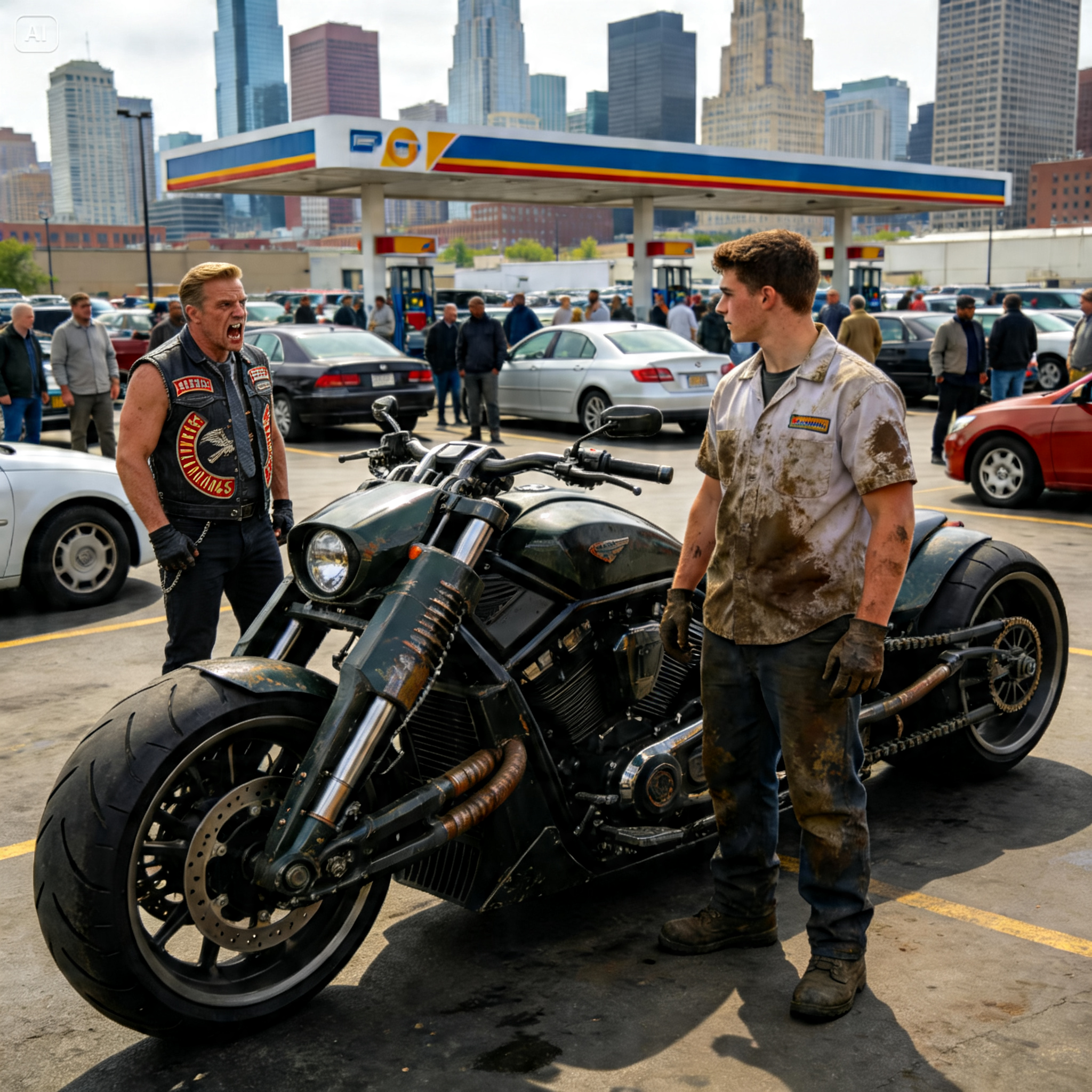 HELLS ANGELS OFFERED $5.4M TO FIX HIS MOTORCYCLE, BUT THEN A TEEN SAID, “3 MINUTES.”