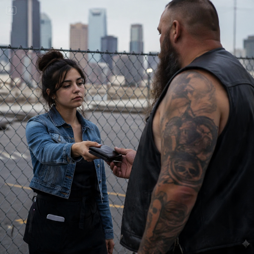 “YOUR BRAKES ARE METAL ON METAL!” BROKE SINGLE MOM FOUND A HELLS ANGEL’S LOST WALLET, AND THEN HIS GANG’S MASSIVE REWARD SHOCKED!