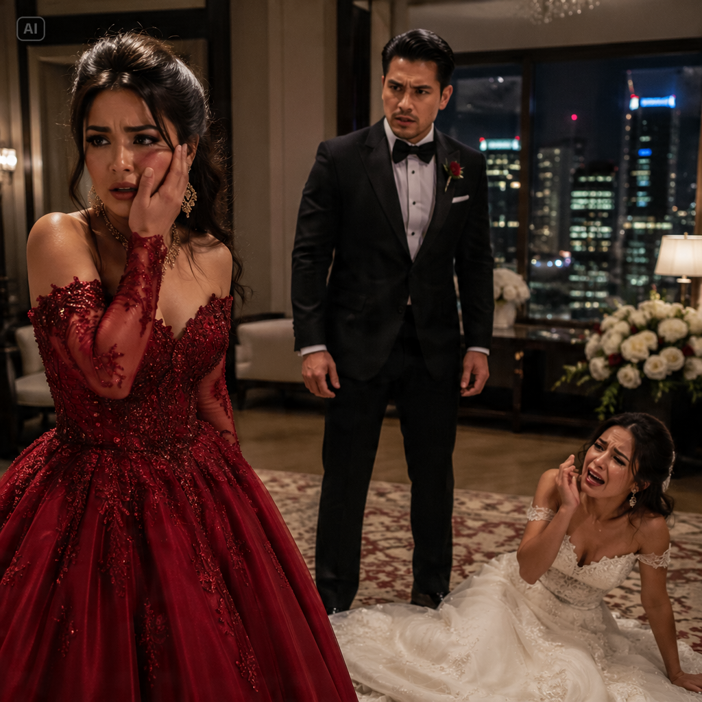 “YOU HIT ME OVER HER?” I WALKED OUT OF MY CHICAGO WEDDING AFTER MY GROOM SLAPPED ME FOR HIS BRIDESMAID. BUT THEN, HE BEGGED ME TO STAY…
