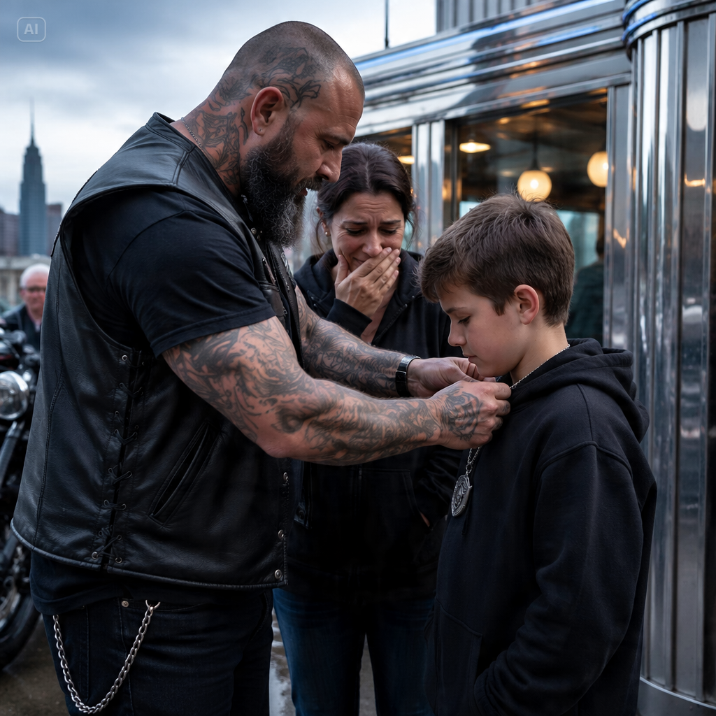 MY BOSS STOLE A $10,000 TIP, SO MY 11-YEAR-OLD SON BROUGHT 300 BIKER HELL ANGELS TO SHUT HIM DOWN.