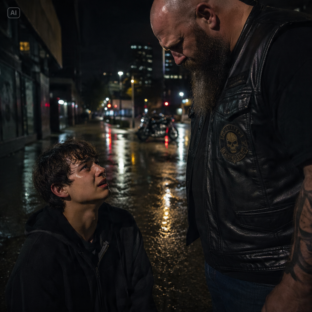 “DO YOU HAVE ANY IDEA WHAT WE DO TO THIEVES?” I TRIED TO ROB A BIKER GANG TO SAVE MY PARALYZED SISTER, BUT THEIR LEADER’S SHOCKING REACTION CHANGED MY ENTIRE LIFE!