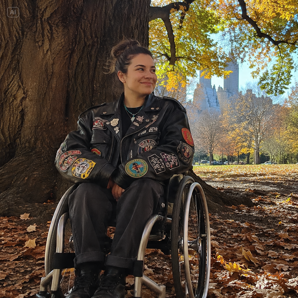 “THIS PARK IS ONLY FOR NORMAL PEOPLE!” THE BILLIONAIRE’S SON LAUGHED, PUNCHING MY WHEELCHAIR, UNAWARE 23 BIKER HELL ANGLES WERE ABOUT TO SURROUND HIM IN MANHATTAN.