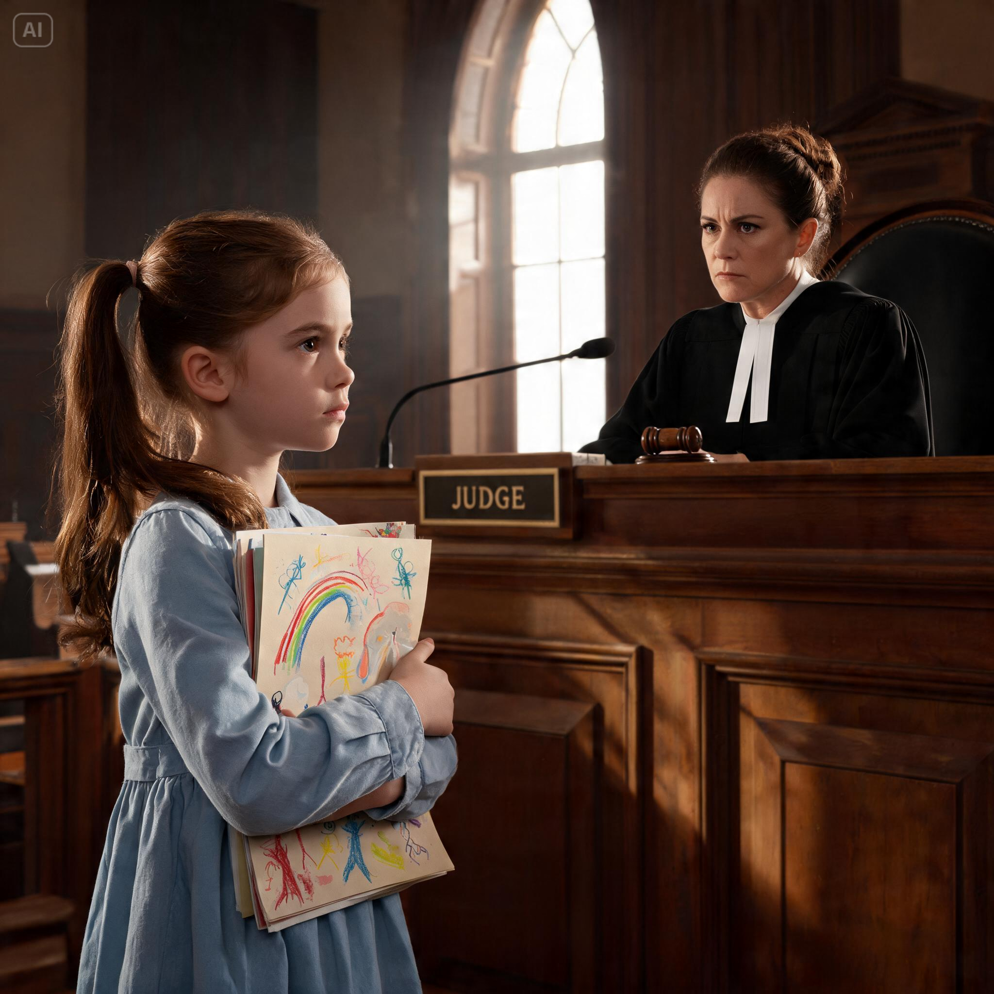 “HONOR, I’M DADDY’S LAWYER!” THE HELLS ANGELS BIKER’S DAUGHTER TOLD THE JUDGE, AND THEN EXPOSED EVERYONE, NOT BECAUSE….