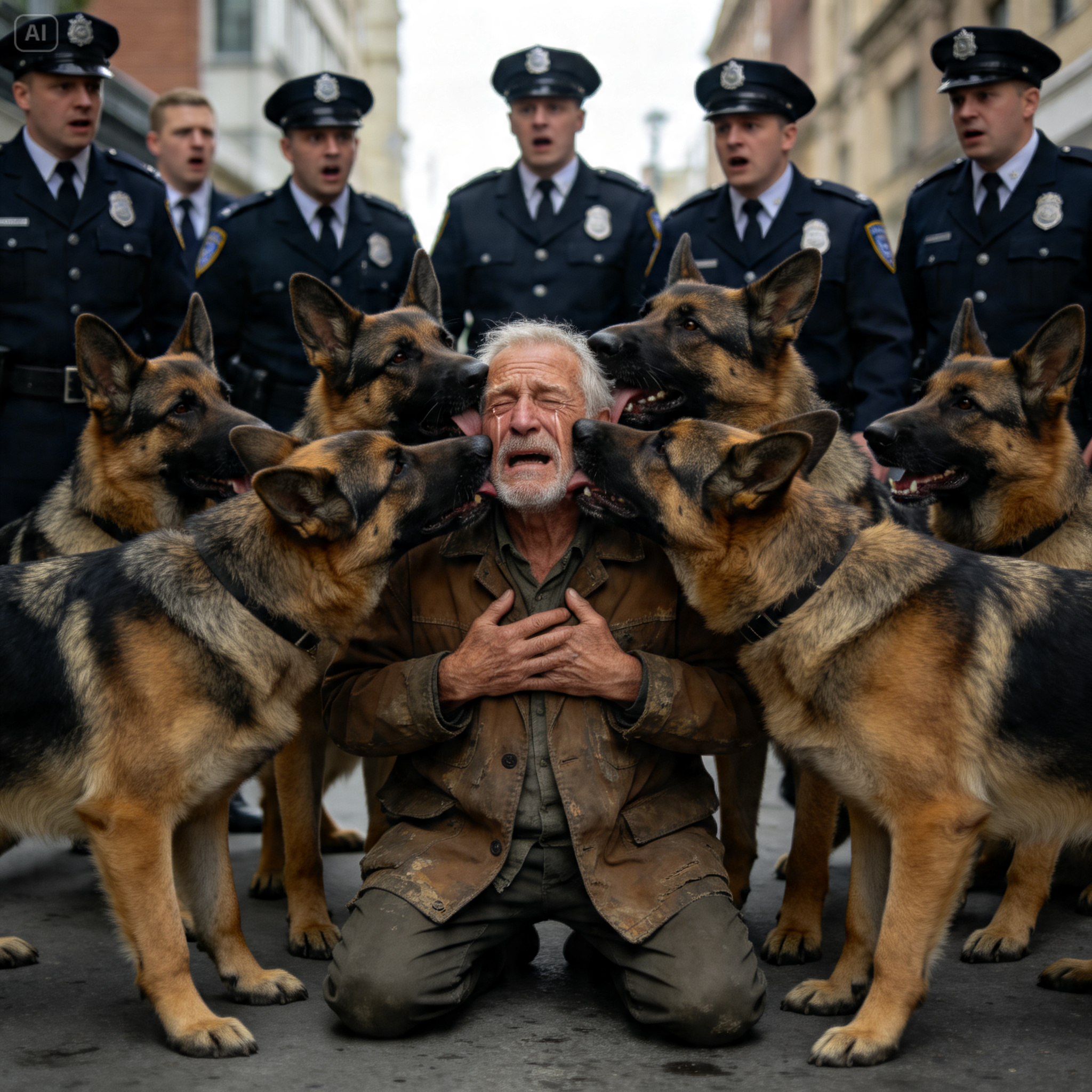 “BEFORE YOU MADE THEM HEROES, THEY WERE MY BROKEN BOYS!” A RAGGED FARMER BROUGHT A MERCER COUNTY POLICE CEREMONY TO A HALT WHEN 7 LETHAL K9S BROKE RANK AND…