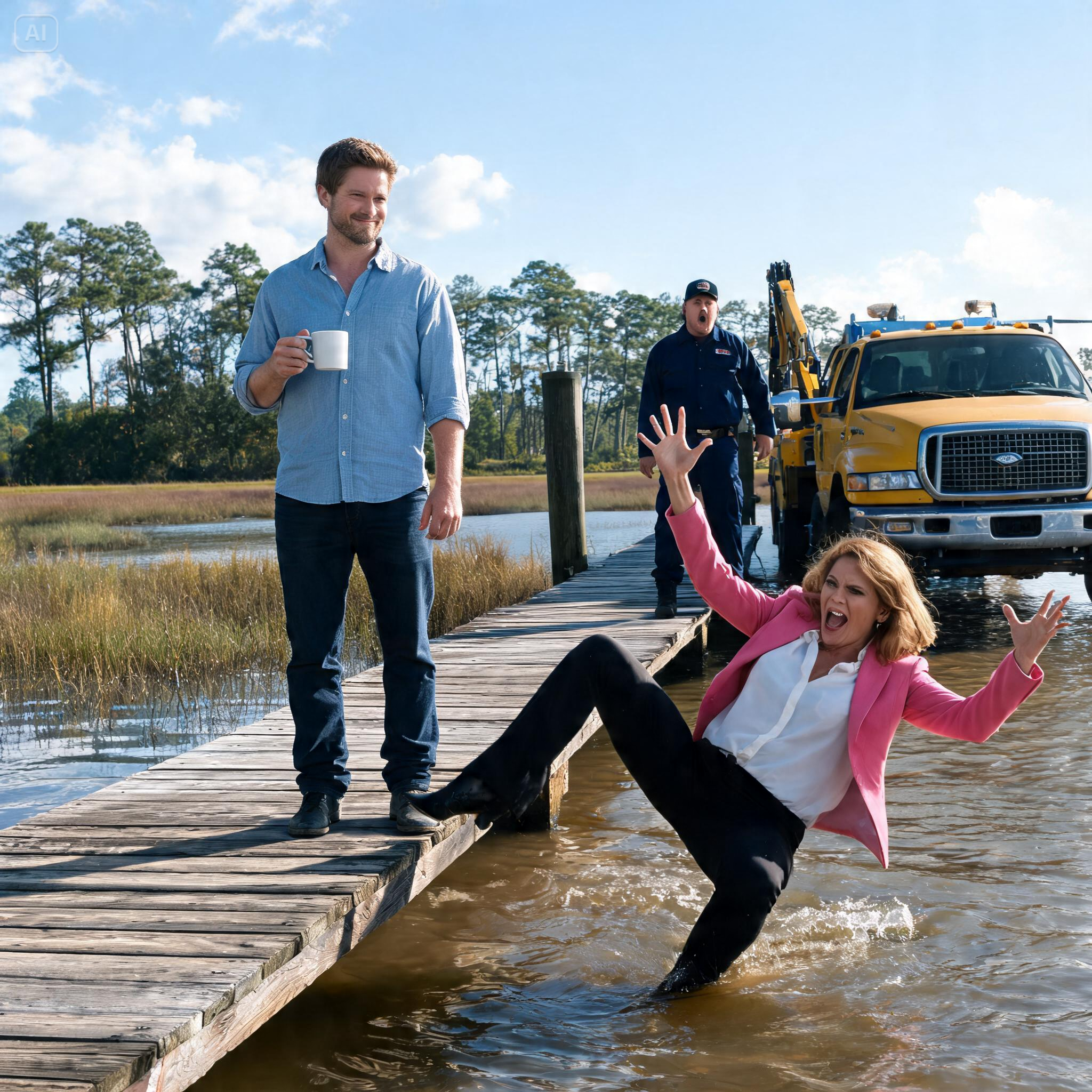 HOA KAREN TRIED TO TOW MY BOAT BECAUSE IT WAS ‘TOO TOO BIG’, SO I KICKED HER ENTIRE CLUB OFF MY LAKE AND…