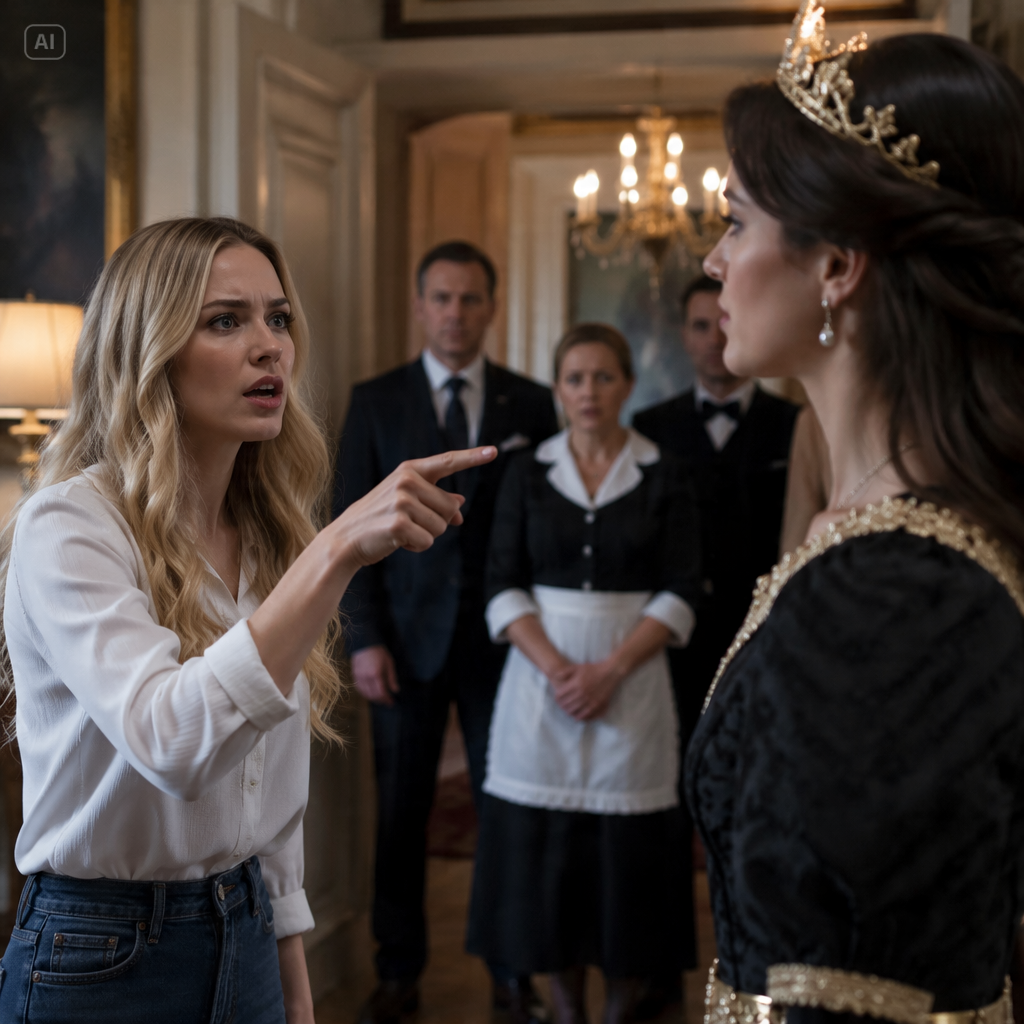 “WHO THE HELL ARE YOU, AND WHY ARE YOU WEARING MY CLOTHES?” THE MAID’S DAUGHTER PLAYED QUEEN, UNTIL THE REAL HEIRESS RETURNS AND…