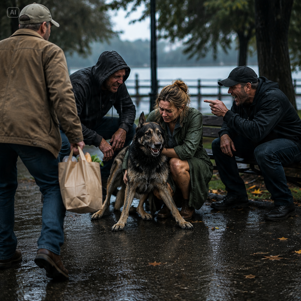 “JUST $10? YOU CANNOT HAVE THIS DOG!” I WARNED THE STREET THUGS, BUT THEY DID NOT KNOW THE OLD GERMAN SHEPHERD WAS A HIGHLY TRAINED MILITARY K9.
