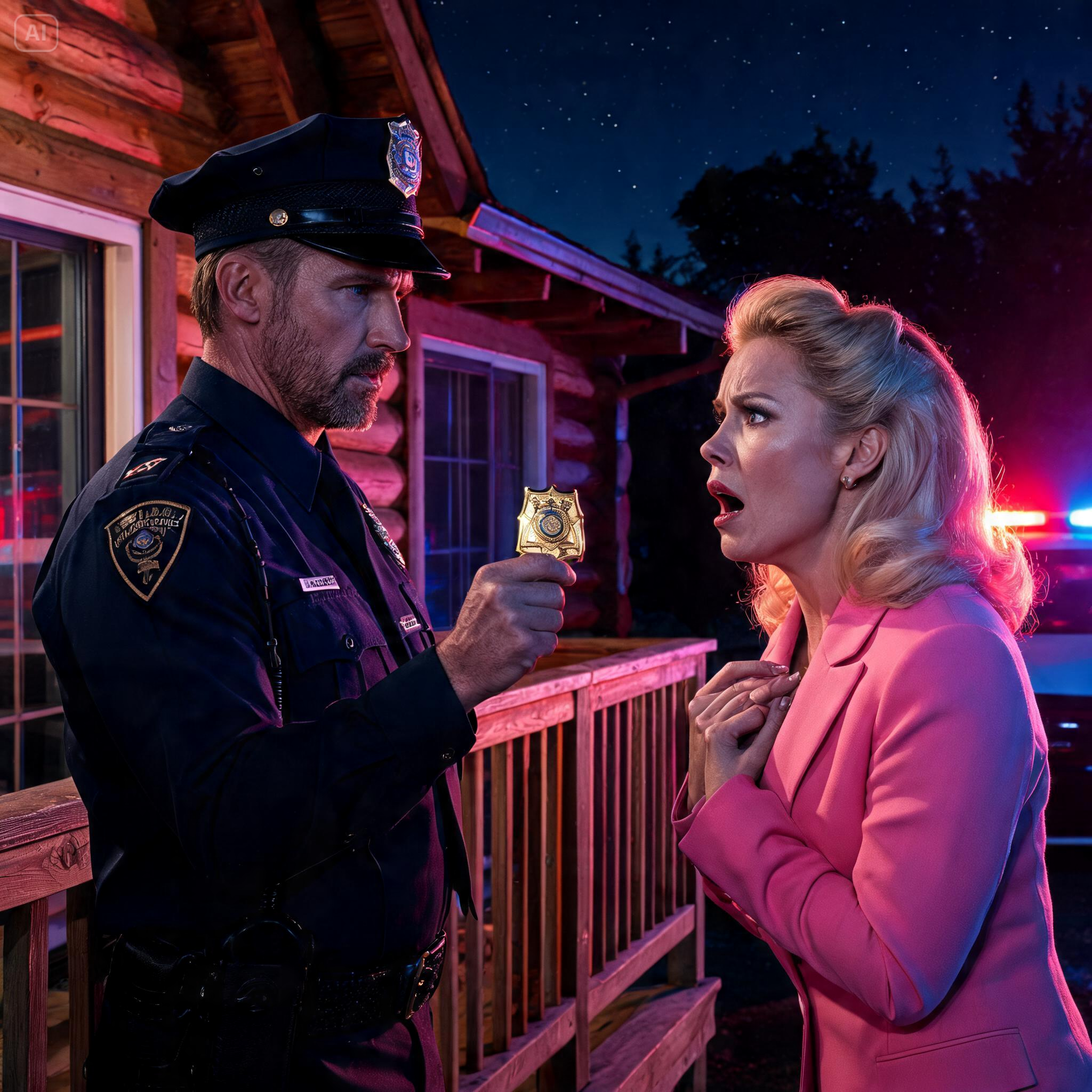 “THIS CABIN BELONGS TO THE HOA KAREN NOW!” THE ARROGANT TEEN SNEERED AND DEMANDED MY LAKE CABIN FOR A PARTY, BUT I WAS THE CHIEF OF POLICE IN THIS HOA…