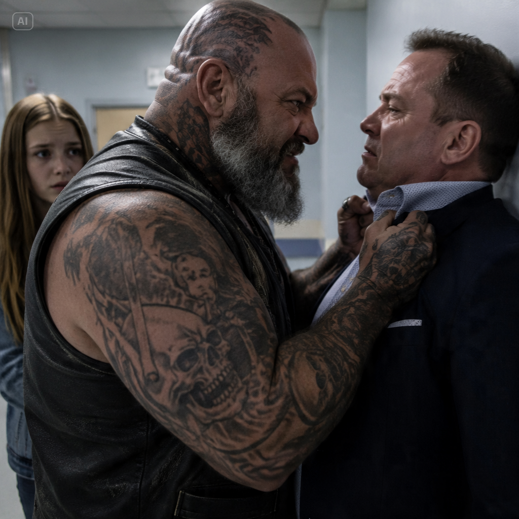 “YOU’RE JUST A BROKEN FOSTER KID NOBODY WANTS…” HE SNEERED, JUST 9 MINUTES, I HAD ALREADY SAVED THE WIFE OF A RUTHLESS BIKER HELL ANGLE BOSS!