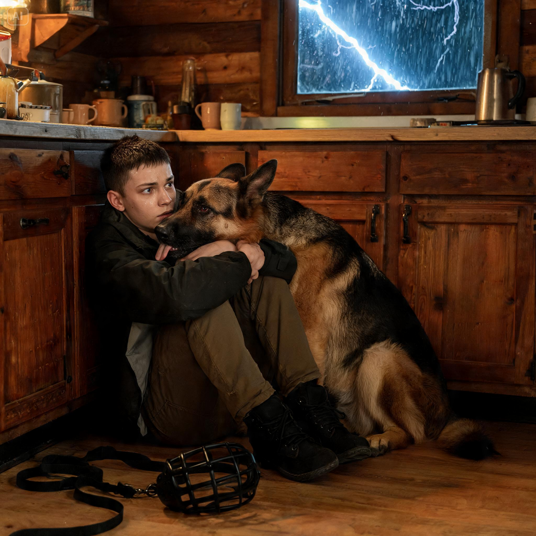 REJECTED DOG AT AUCTION IS BOUGHT BY A YOUNG NAVY SEAL, AND WHAT HAPPENS NEXT MADE MOVES EVERYONE!