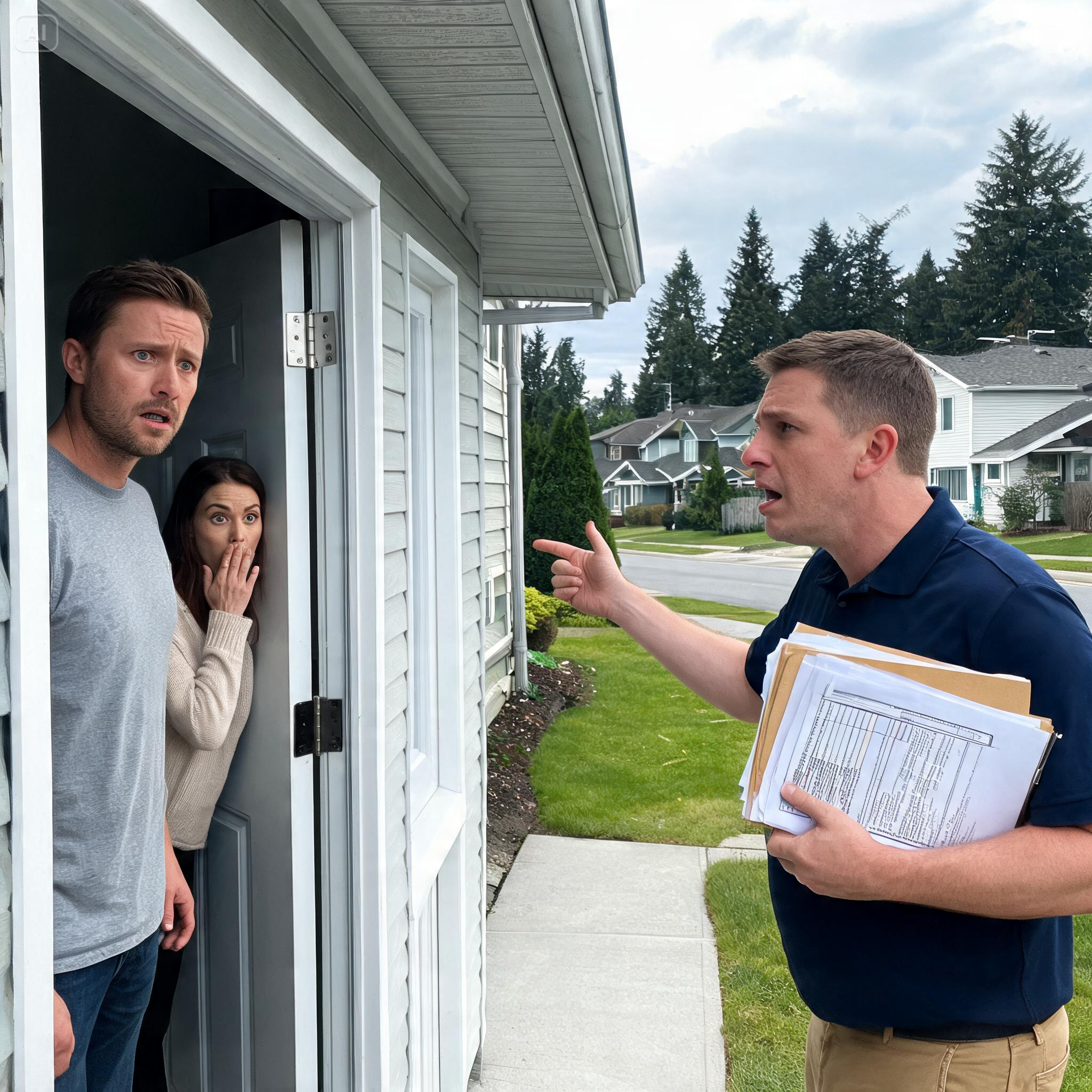 STRANGER CLAIMS HE BOUGHT MY PAID OFF HOUSE NOW, HOA PRESIDENT SOLD IT! BUT, I’M NO HOA MEMBER?