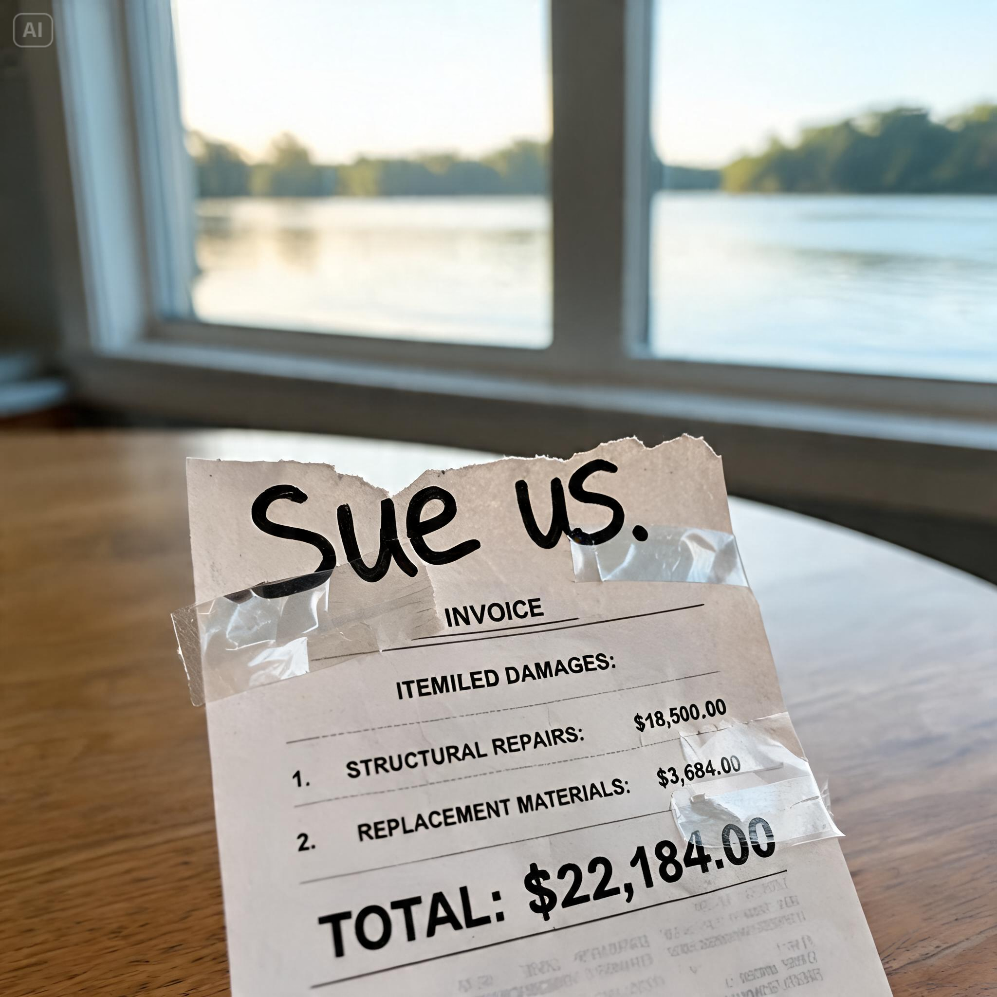 I SENT MY HOA KAREN A $22K BILL, BUT THEY REFUSED, SO I LEGALLY STOLE THEIR LAKE!