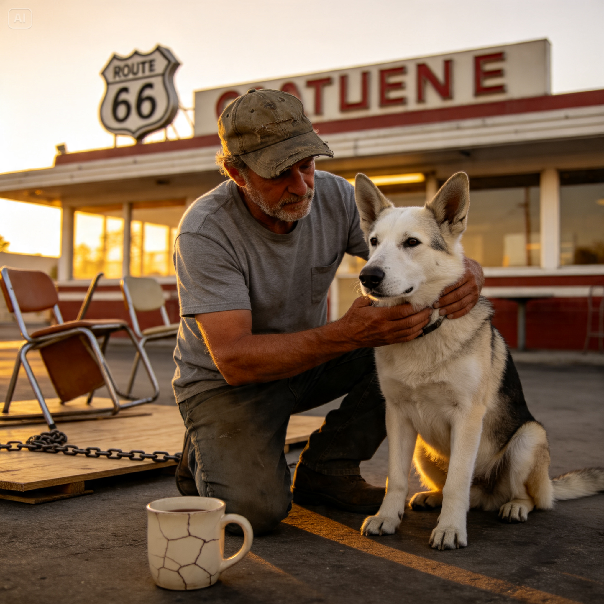 “KICK MY DOG AGAIN AND CALL YOUR DADDY, ON ROUTE 66 IN SAN BERNARDINO I’LL MAKE YOU CALL THE FBI INSTEAD!” DRUNK BIKERS HURT MY VETERAN’S SHEPHERD, THEN…