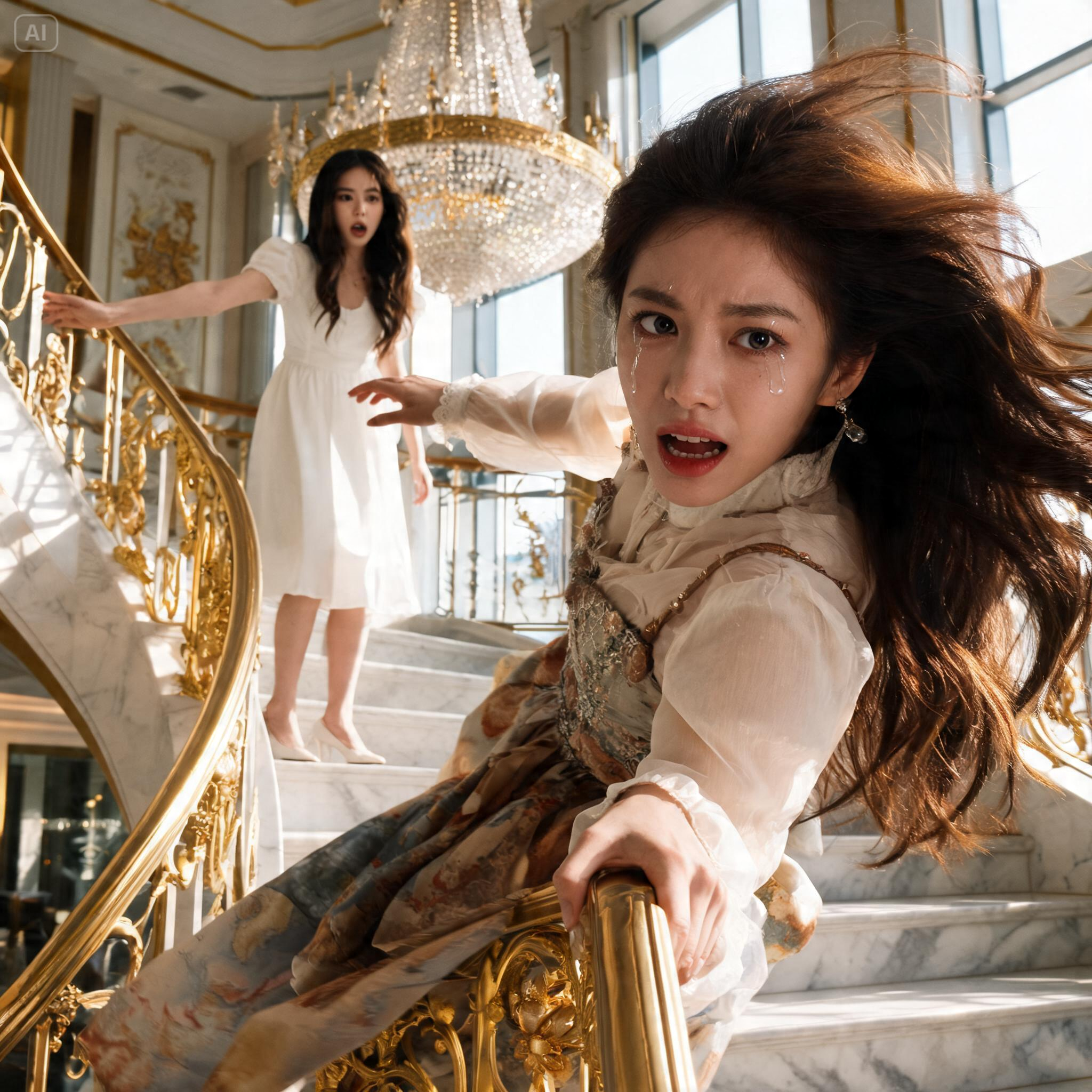 “GO AHEAD, PUSH ME!” I YELLED, THEN I THREW MYSELF DOWN THE STAIRS. WELL, IS THE FAKE HEIRESS A PHONEY? OH DEAR! I’M THE QUEEN OF MANIPULATIVE!