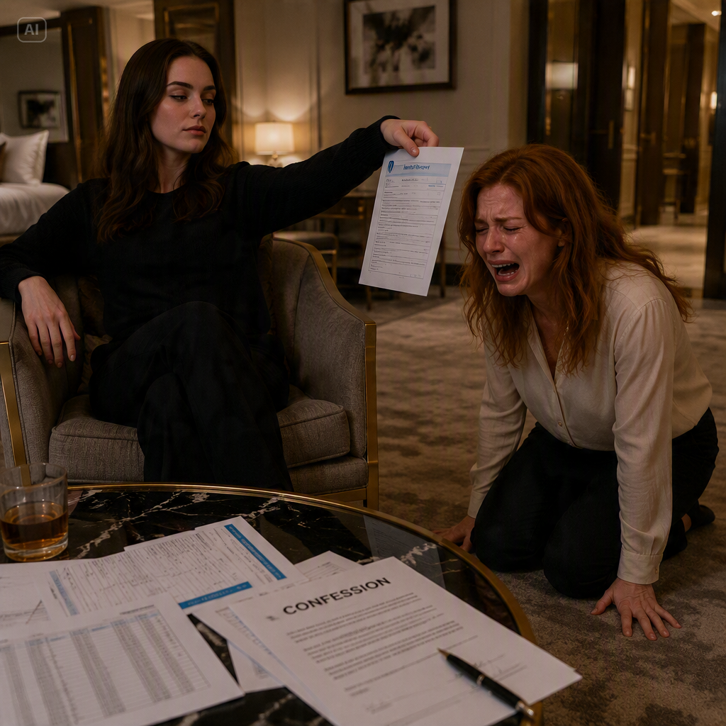 “YOU WANT MY GRANDPA’S ASSETS, LADY?” I LAUGHED, HANDING HER THE MEDICAL REPORT IN CHARLESTON, SHE NOT KNOW, IT’S ME…..