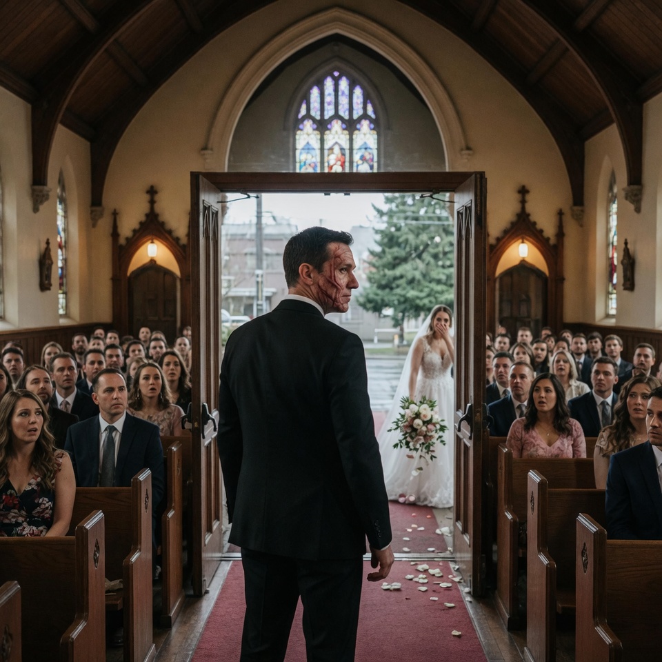 “I AM STILL ALIVE!” I GASPED, STUMBLING INTO MY WIFE’S SEATTLE WEDDING EXACTLY TWO YEARS AFTER MY TRUCK PLUNGED INTO THE RIVER.