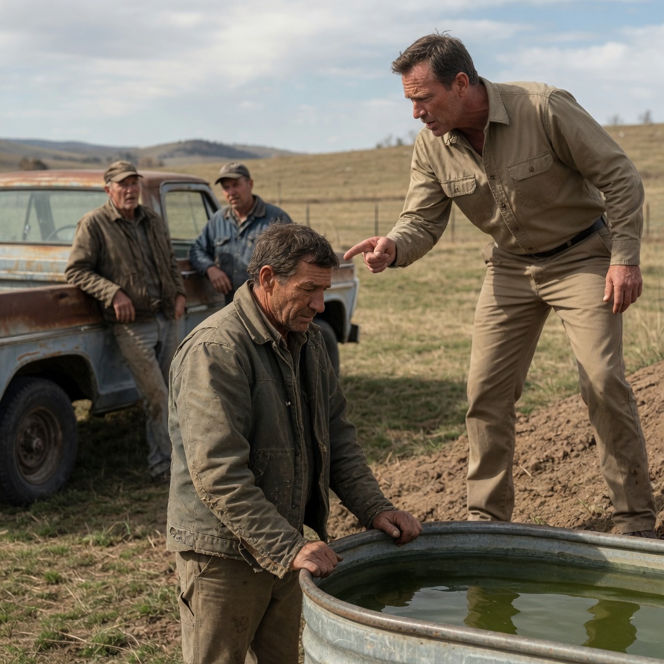 The county inspector threatened to seize our farm while mocking the old man’s worn jacket. Then a military Black Hawk landed in the pasture and a colonel stepped out.