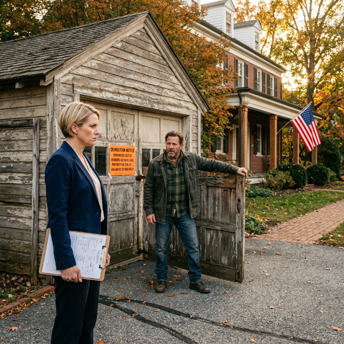 The Orange Notice: How A Dusty City Archive Saved My Historic Garage From A Tyrannical HOA Board