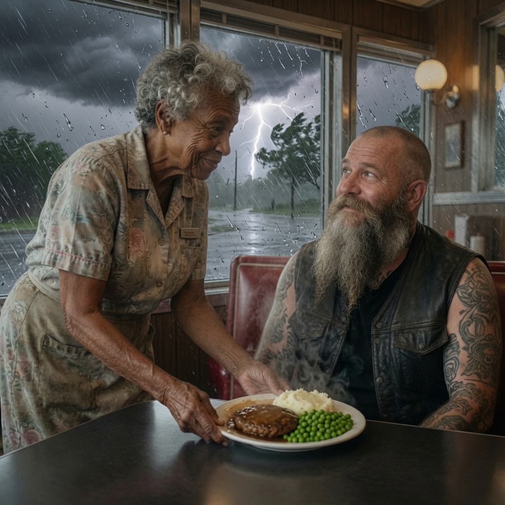 “I AM EVICTING YOU,” MY LANDLORD SNEERED. THEN FIFTY BIKERS SURROUNDED MY DOWNTOWN MEMPHIS DINER IN BLACK SUVS AND…