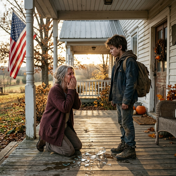 A Glass of Water on an Autumn Afternoon: How One Knock Resurrected a Mother’s Shattered Heart