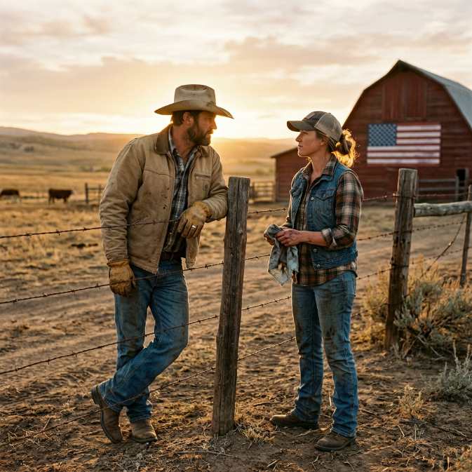 The Shared Fence Line at Mill Haven: A Quiet American Story of Love, Patience, and Second Chances