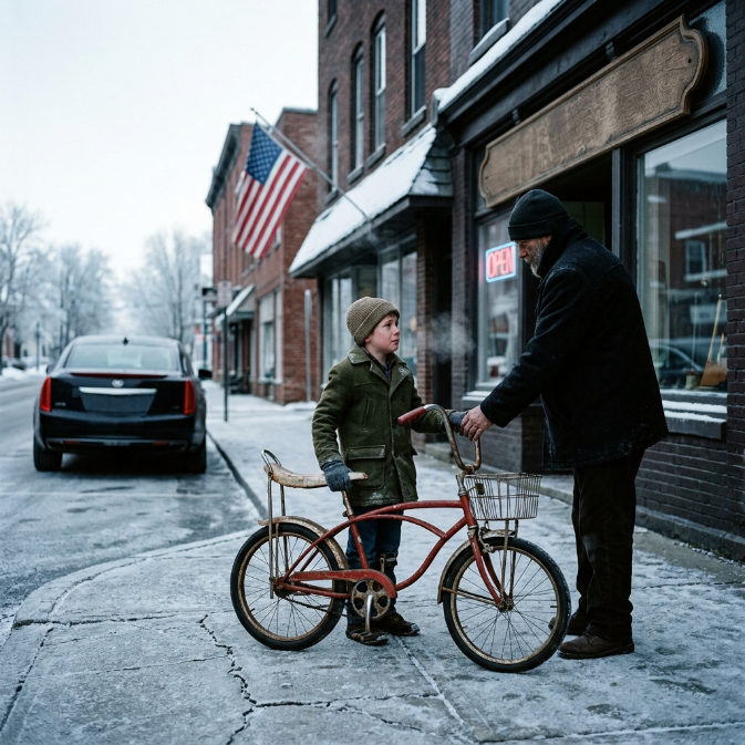 The Value of a Rusted Schwinn: A Young Boy’s Sacrifice, a Billionaire’s Regret, and the Cost of Grace