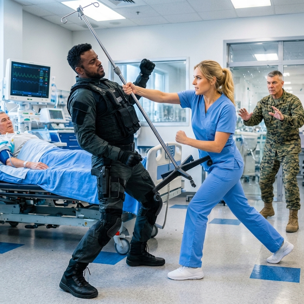 Armed Robbers Took Over The ER And Mocked The Quiet Nurse, Unaware She Was A Special Ops Combat Medic