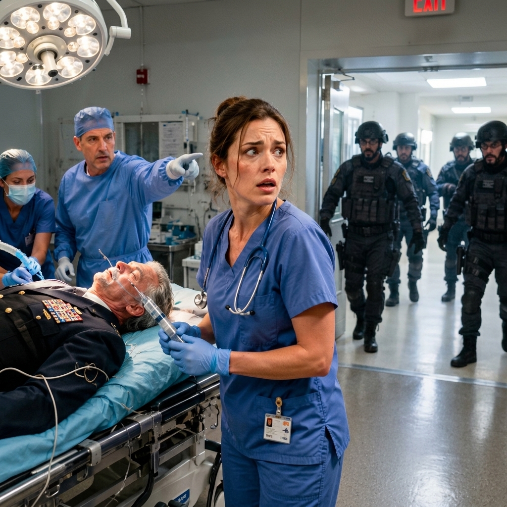 A Rookie Nurse Stabbed An Admiral’s Chest To Stop An Arrogant Surgeon’s Fatal Mistake — Then Military Police Stormed The Operating Room