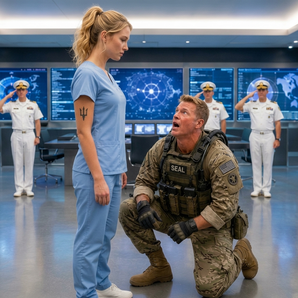 “What Rank Are You?” the Navy SEAL Mocked the Nurse — Then an Admiral Ordered Everyone to Salute Her